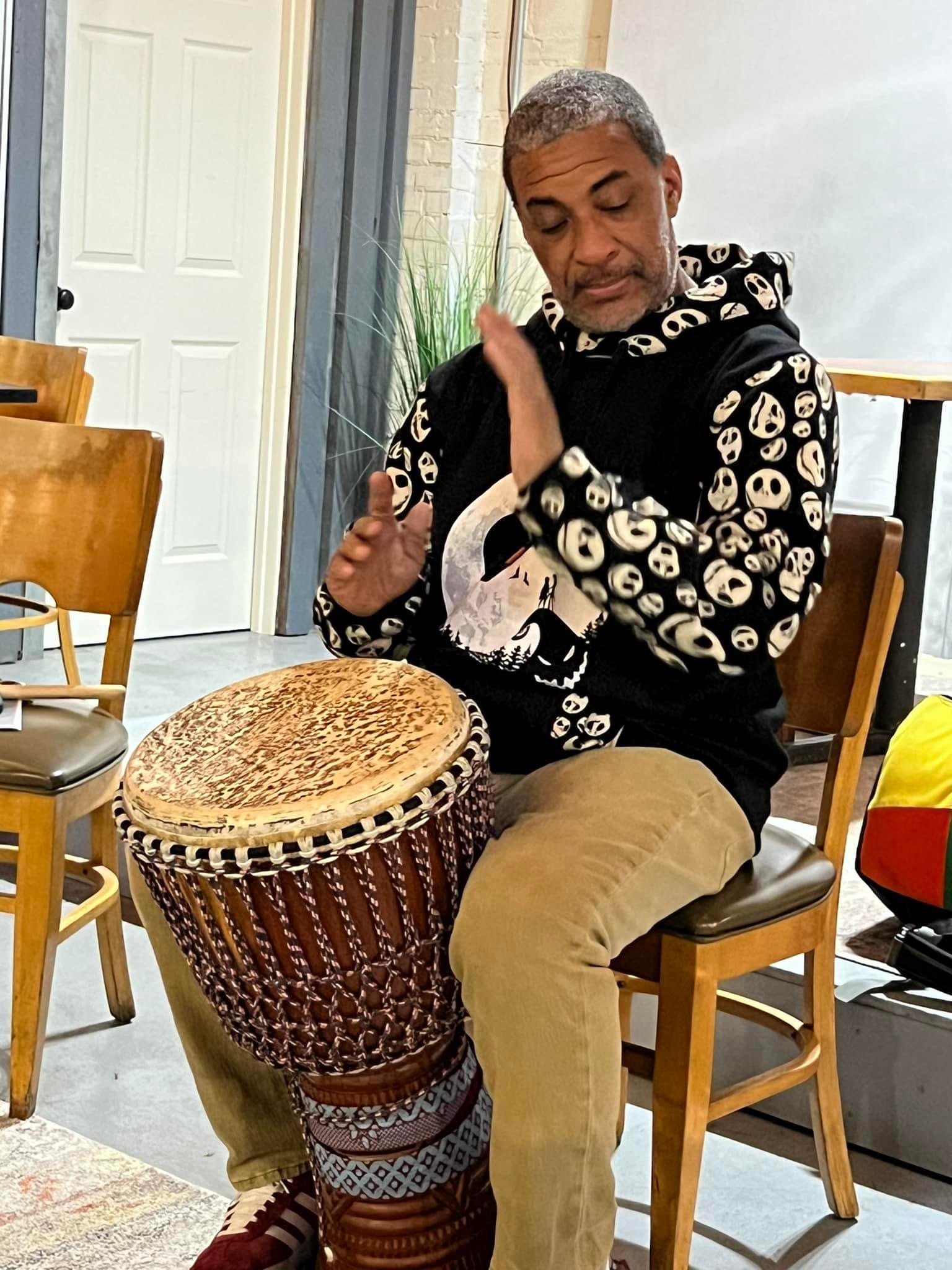 African Drumming Ayinde Hurrey